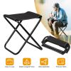 Foldable Camping Stool holds 275.6LBS, with Carry Bag