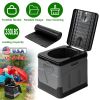 Portable Toilet, w/ Lid for Camping and Hiking, Carry Bag and Trash Bags