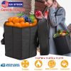 Collapsible Grocery Cooler Bag 3 Gallon Insulated Food Container Seat Combo