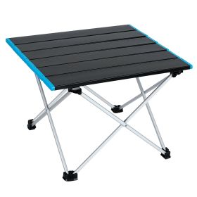 Folding Camping Table Aluminum Alloy Portable Desk Collapsible Outdoor Lightweight Picnic Table w/ Carry bag