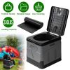 Portable Toilet, w/ Lid for Camping and Hiking, Carry Bag and Trash Bags
