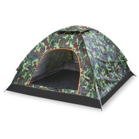 1-2 Person Instant Pop Up Waterproof Tent w/Mosquito Net Doors, Carry Bag