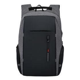 1pc Men's Anti-theft Bag Laptop Backpack, Large Capacity, USB Charging