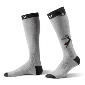 VEVOR Heated Socks, Unisex 6000mAh Battery Powered, Rechargeable Heating Socks with 4 Heating Levels, APP Control