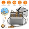 12000W Portable Camping Stove With Cassette Adapter, Windproof, Carrying Case Igniter