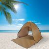 Pop Up Beach Tent Sun Shade Shelter Anti-UV Automatic Waterproof Tent Canopy for 2/3 people