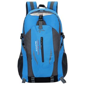 36L Outdoor Backpack Waterproof Travel Knapsack (Option: Blue)