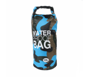 Camouflage waterproof  bucket bag (Option: Light blue-5L)