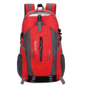 36L Outdoor Backpack Waterproof Travel Knapsack (Option: Red)