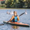5L Floating Waterproof Dry Bag with clear window, lightweight and ideal for kayaking, rafting, boating, and swimming