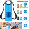Floating Waterproof Dry Bag – 20L Roll-Top Lightweight Storage Sack with Transparent Window