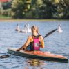 5L Floating Waterproof Dry Bag with clear window, lightweight and ideal for kayaking, rafting, boating, and swimming