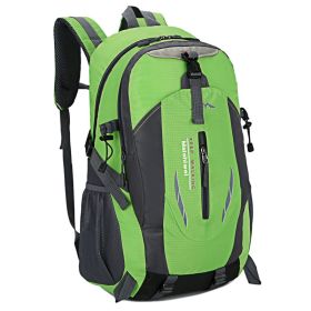 36L Outdoor Backpack Waterproof Travel Knapsack (Option: Green)