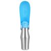 25OZ Portable Dog Water Bottle Foldable Stainless Steel Water Dispenser Leak-Proof Design