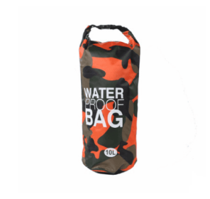 Camouflage waterproof  bucket bag (Option: Orange-20L)