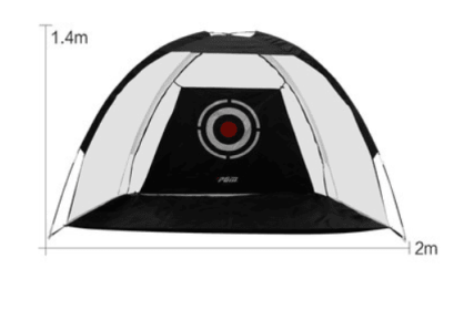 Outdoor Golf Practice Tent (Option: 2 meters black net)