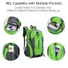 36L Outdoor Backpack Waterproof Travel Knapsack
