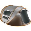 5-8 Person Pop Up Waterproof Tent with 4 Mosquito Net Windows & Carrying Bag