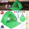 Pop Up Beach Tent Sun Shade Shelter Anti-UV Automatic Waterproof Tent Canopy for 2/3 people