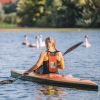 5L Floating Waterproof Dry Bag with clear window, lightweight and ideal for kayaking, rafting, boating, and swimming