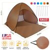 Pop Up Beach Tent Sun Shade Shelter Anti-UV Automatic Waterproof Tent Canopy for 2/3 people