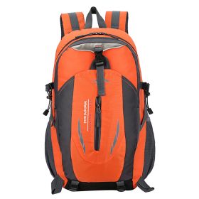 36L Outdoor Backpack Waterproof Travel Knapsack (Option: Orange)