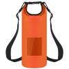 Floating Waterproof Dry Bag – 20L Roll-Top Lightweight Storage Sack with Transparent Window