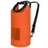 5L Floating Waterproof Dry Bag with clear window, lightweight and ideal for kayaking, rafting, boating, and swimming