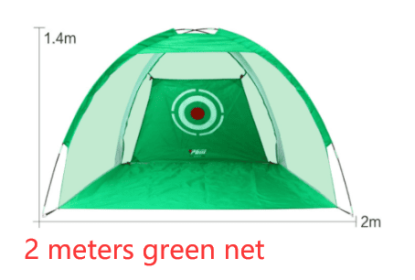 Outdoor Golf Practice Tent (Option: 2 meters green net)