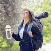 34oz Glass Sports Water Bottle with Straw, Time Marker, Silicone Sleeve, Handle, and Intake Tracker