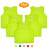 5Pcs Mesh Scrimmage Vests Soccer Basketball Team Training Pinnies Jerseys Shirt For Kids