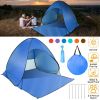 Pop Up Beach Tent Sun Shade Shelter Anti-UV Automatic Waterproof Tent Canopy for 2/3 people