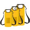 5L Floating Waterproof Dry Bag with clear window, lightweight and ideal for kayaking, rafting, boating, and swimming
