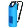 10L Floating Waterproof Dry Bag, clear window, roll-top design, lightweight storage