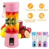 USB Rechargeable Portable Juicer Blender with 6 Blades and Powerful Motor