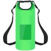 5L Floating Waterproof Dry Bag with clear window, lightweight and ideal for kayaking, rafting, boating, and swimming