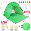Pop Up Beach Tent Sun Shade Shelter Anti-UV Automatic Waterproof Tent Canopy for 2/3 people