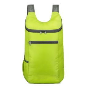 1pc Outdoor Portable Backpack For Camping; Hiking (Color: Green)