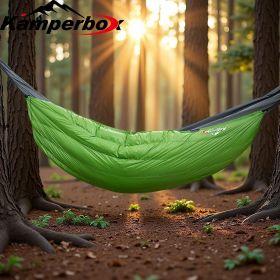 Kamperbox Outdoor Sleeping Bag Hammock Companion (Color: Green)
