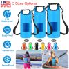 Floating Waterproof Dry Bag – 20L Roll-Top Lightweight Storage Sack with Transparent Window