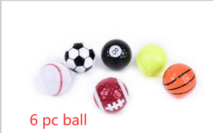 Outdoor Golf Practice Tent (Option: 6 pc ball)