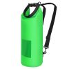 10L Floating Waterproof Dry Bag, clear window, roll-top design, lightweight storage