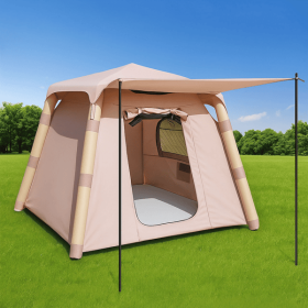 Easy-to-Set-Up 4-Person Camping Tent, Inflatable and Waterproof (Option: 1Pc)