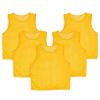 5Pcs Mesh Scrimmage Vests Soccer Basketball Team Training Pinnies Jerseys Shirt Adult Size