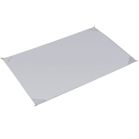 4.6’ x 6.6’ Waterproof Foldable Camping Rug Pocket Sandproof Picnic Mat (Option: Gray)