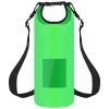 Floating Waterproof Dry Bag – 20L Roll-Top Lightweight Storage Sack with Transparent Window