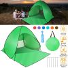 Pop Up Beach Tent Sun Shade Shelter Anti-UV Automatic Waterproof Tent Canopy for 2/3 people